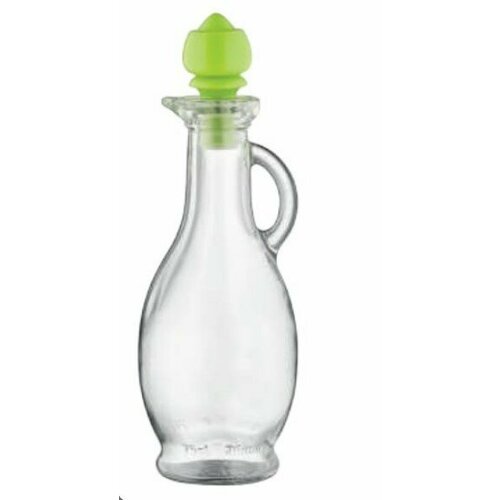 Графин стеклянный для масла прозрачный с ручкой с крышкой объем 250 мл 377₽