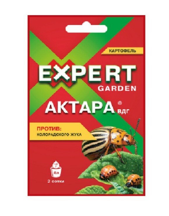 Актара ВДГ Expert Garden от колорадского жука 1,2 г