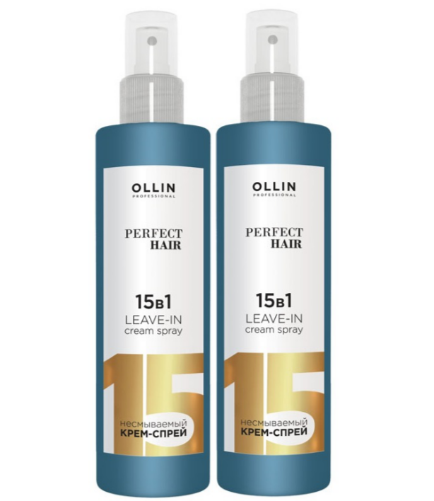 Набор Крем-спрей несмываемый 15 в 1 Ollin Perfect Hair 2*250 мл