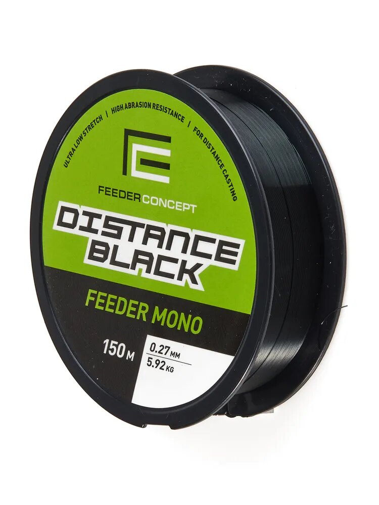 Леска монофильная Feeder Concept Distance Black 150 м 0.27 мм 5.92 кг