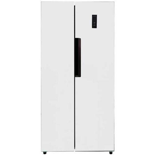 Холодильник двухкамерный LEX LSB520WID Total No Frost, Side by Side, инверторный белый холодильник двухкамерный lg gc b257jeyv total no frost side by side инверторный бежевый