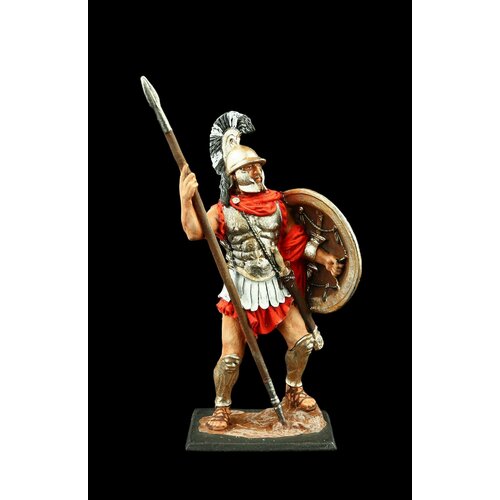 Оловянный солдатик SDS: Афинский гоплит, IV век до н. э. оловянный солдатик sds греческий наемник v век до н э