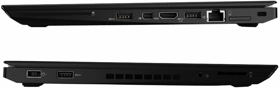 Lenovo T460S Ноутбук 14", Intel Core i5-6200U, RAM 8 ГБ, SSD 256 ГБ, Intel HD Graphics 520, Windows Pro, черный, Русская раскладка