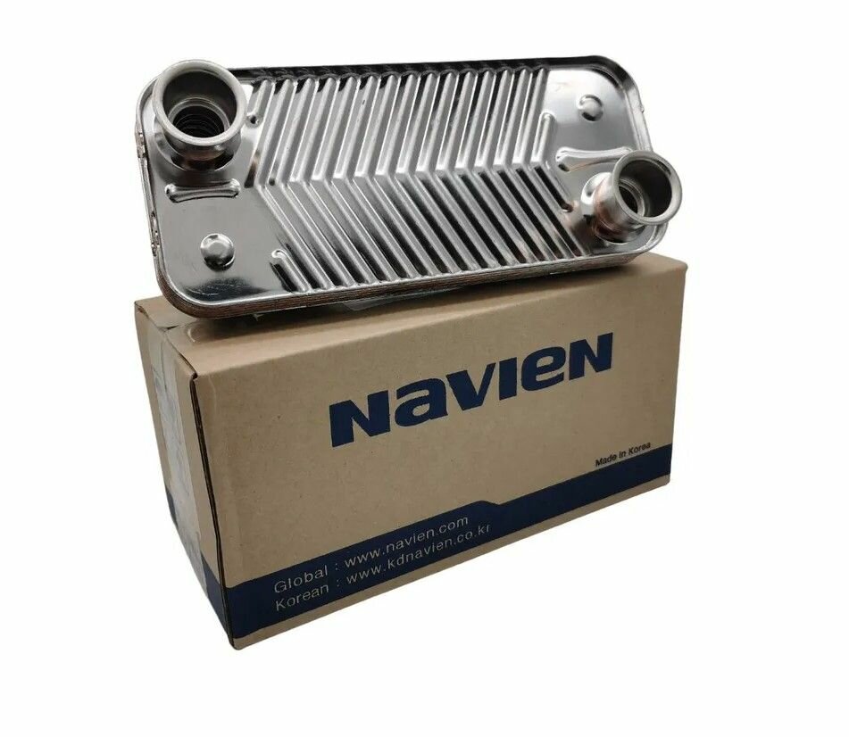 Теплообменник ГВС NAVIEN Deluxe Prime Smart Tok Coaxial_13-20К_30004993A-Оригинал