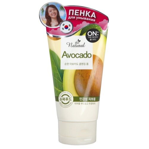 Пенка Otb (О ти би) для умывания с маслом авокадо и фруктовыми экстрактами natural avocado LG Household & Health Care - фото №9