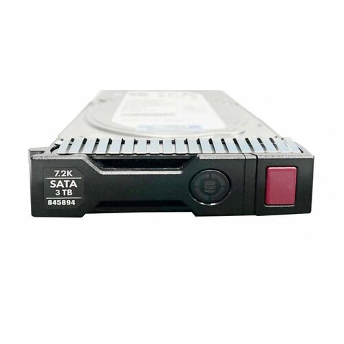 Жесткий диск HP 845645-B21 3Tb 7200 SATAIII 3.5 HDD жесткий диск hp 739457 b21 3tb 7200 sataiii 3 5 hdd