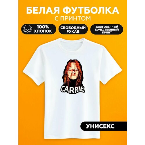 Футболка девушка, размер L, белый мужская футболка девушка l белый