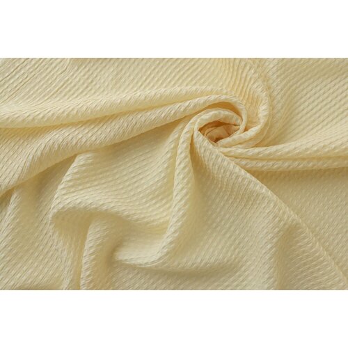 Ткань желтый шелк (сирсакер)