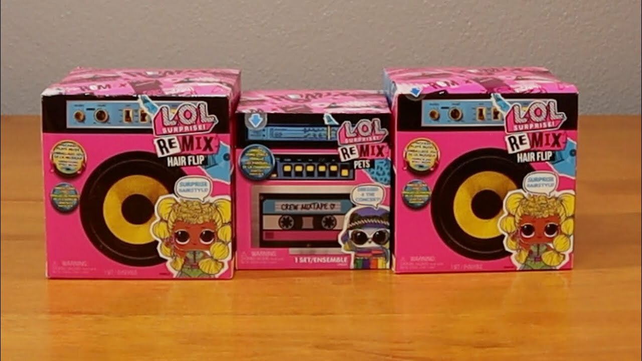 L.o.L. surprise! remix boombox