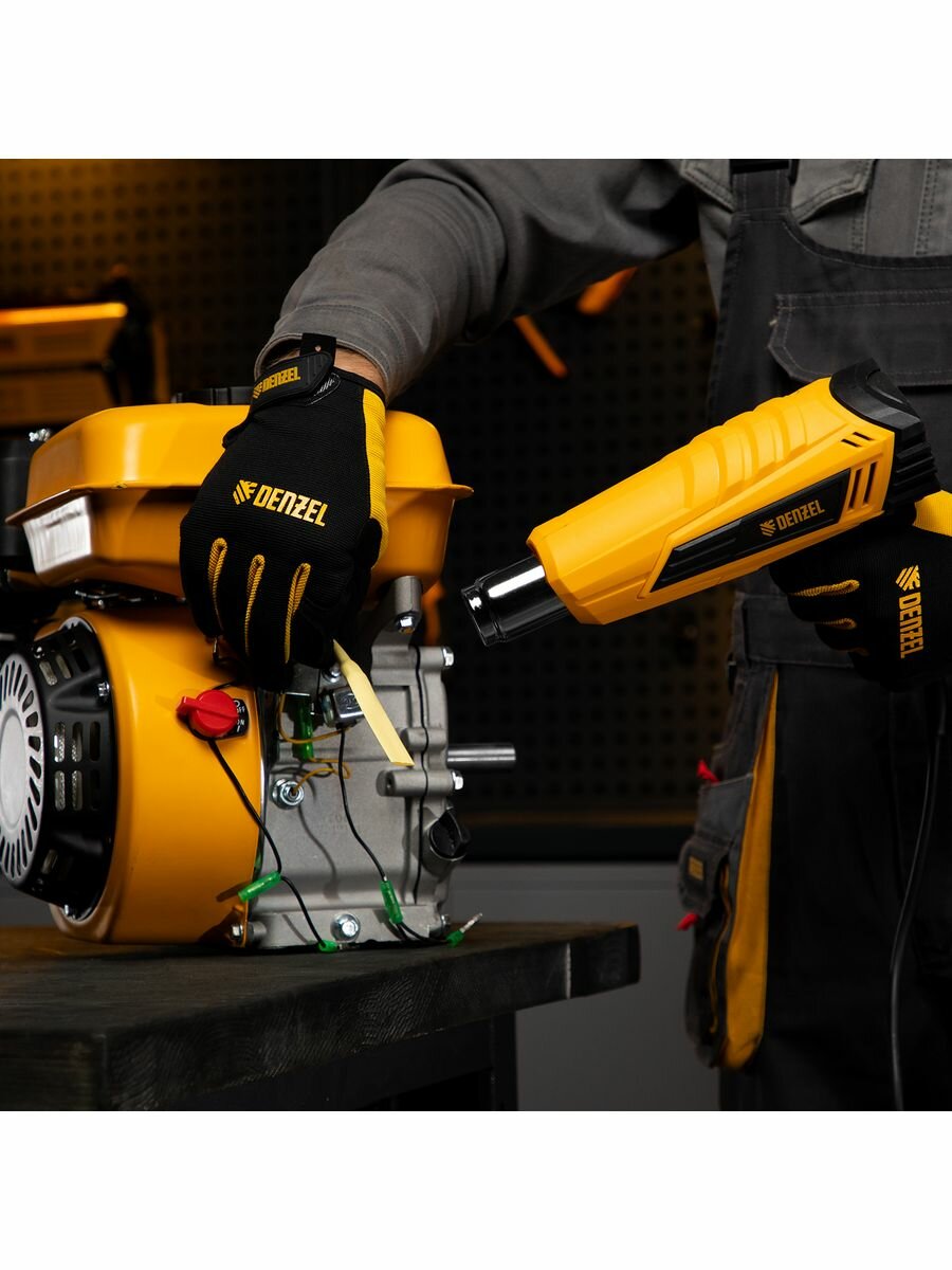 фото Строительный фен Denzel HG-2000M, 2000 Вт