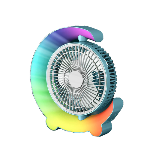 Вентилятор с подсветкой лампочкой ручной мини настольный 230000₽