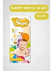 Подгузники New Sleepy 2 Mini (3-6 кг), 44 шт.