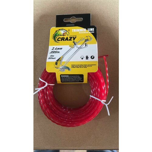 Леска для триммера 24мм 15 м 899₽