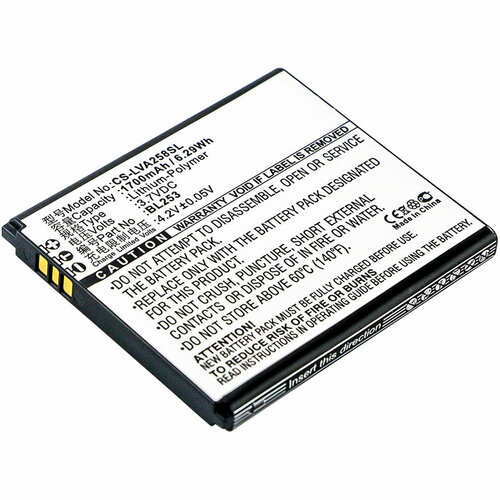 аккумуляторная батарея bl253 для lenovo a2010 a1000 Аккумулятор CS-LVA258SL BL253 для Lenovo A2010/A1000 3.7V / 1700mAh / 6.29Wh