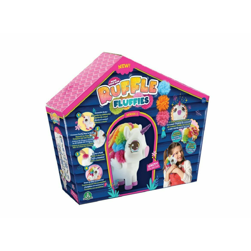 Набор для создания игрушки из помпонов Ruffle Fluffies 