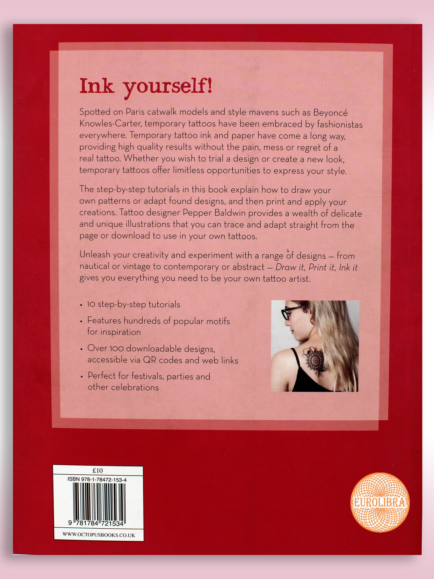 Книга Draw It, Print It, Ink It: Templates, tips & techniques for temporary tattoos - фото №6