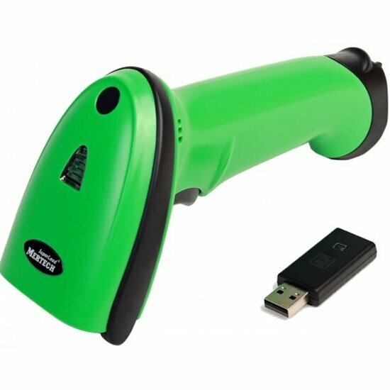 Сканер штрих-кода Mertech CL-2200 BLE Dongle P2D USB green беспроводной