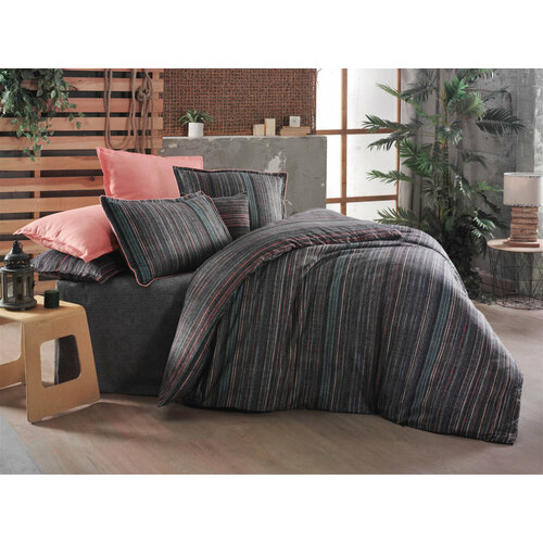 SAREV Постельное белье Абелия цвет: темно-серый (1.5 сп)