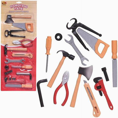 Игровой набор ABtoys Помогаю Папе Инструменты комплектация 2 PT-01537комплектация2 369₽