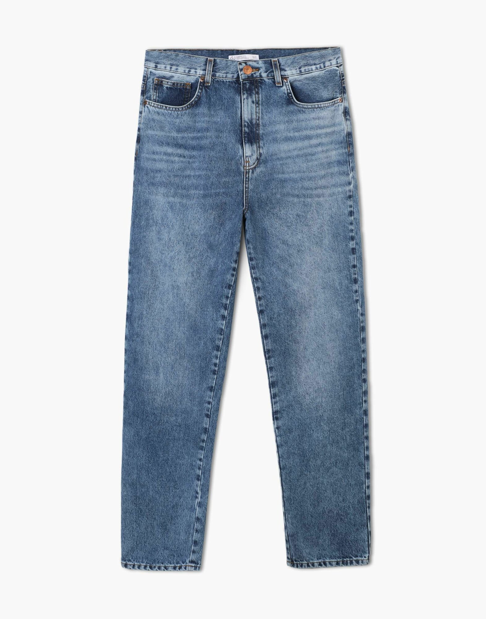 Джинсы Gloria Jeans, размер 7-8л/128, синий