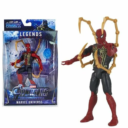 Фигурка Человек Паук / Spider Man Legends series (17см) игровые наборы и фигурки фигурка черный человек паук spider man symbiote симбиот 30 см marvel legends hasbro