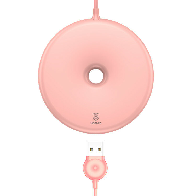 Беспроводная зарядка Baseus Donut Wireless Charger WXTTQ-04 15W Pink