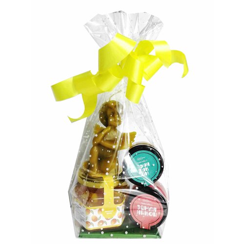 Подарочный набор Ангел №4, Мед и Конфитюр подарочный набор крафт коробка с днем учителя витаминный 1 мед и конфитюр
