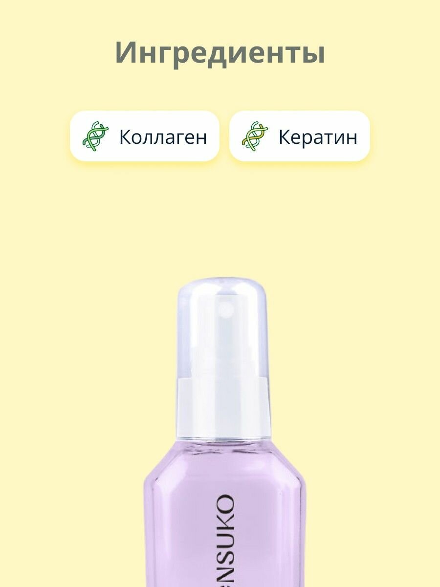 Картинки Спрей для волос KENSUKO COLLAGEN для лишенных объема и тонких волос 150 мл
