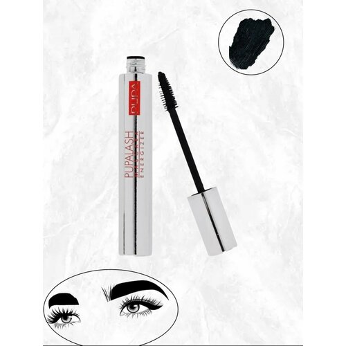 Тушь для ресниц PUPA. Тушь для ресниц черная с эффектом подкручивания и объема.