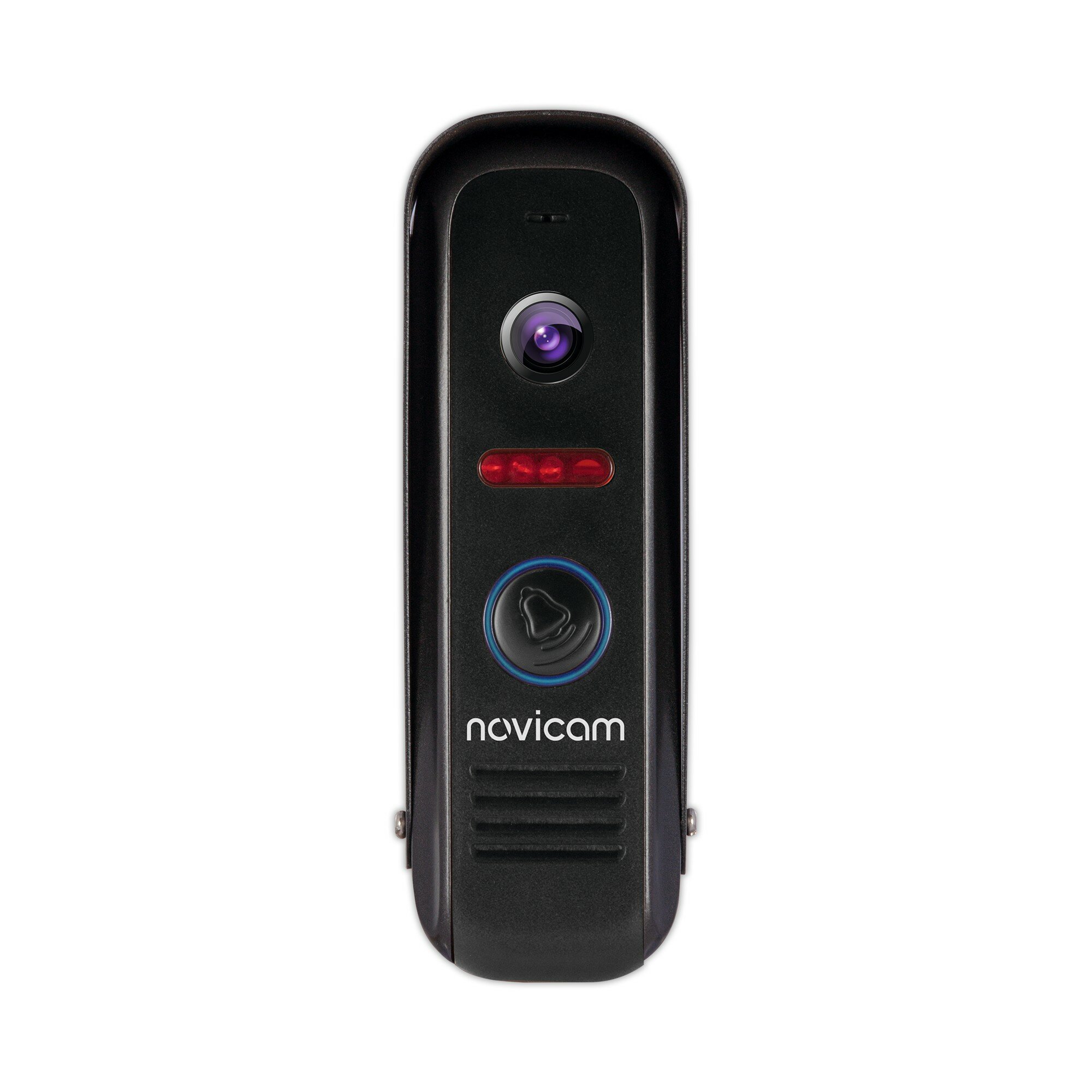 Вызывная панель для видеодомофона Novicam MASK FHD BLACK, 2.1 Мп, 127 гр, ИК-фильтр, Встроенный БУЗ, Подключение к DVR