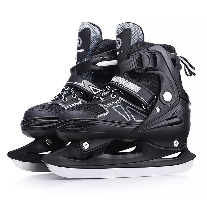 Коньки детские 00-1374 размер M черный