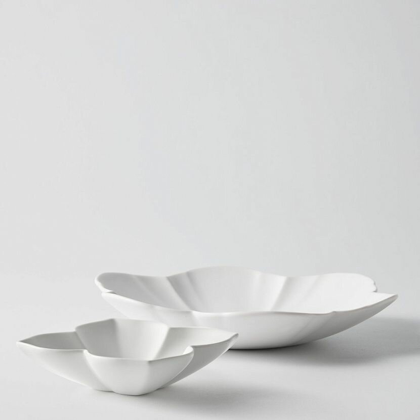 Flower 04/06 Matt Набор из 2 тарелок