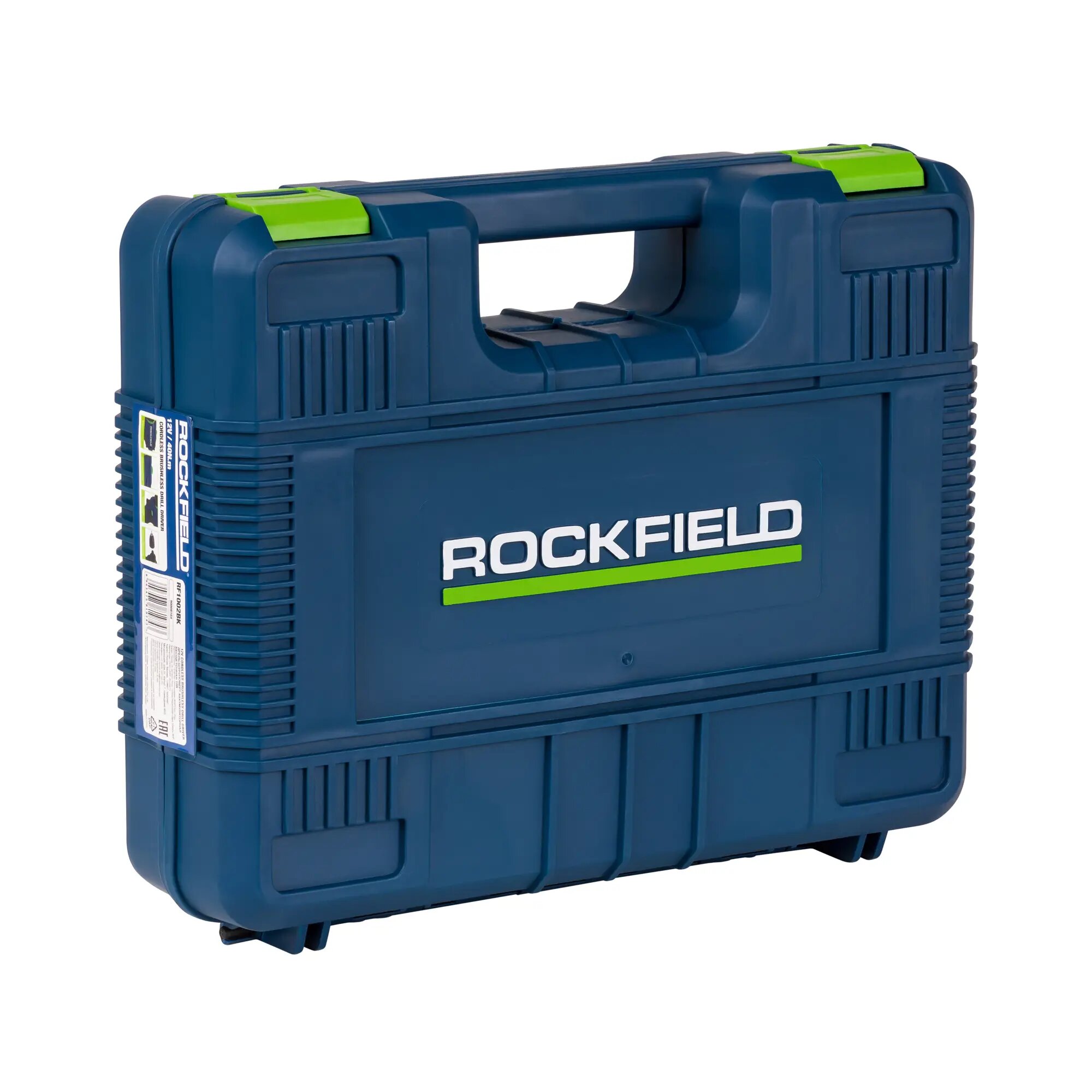 Дрель-шуруповерт аккумуляторная Rockfield RF2002K, 20 В Li-ion 2x2 Ач - фото №13