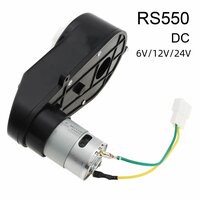 Двигатель RS550 для детских машин ChgImposs 6V / 12V / 24V, Speed-12000 RPM, 12 В, 0