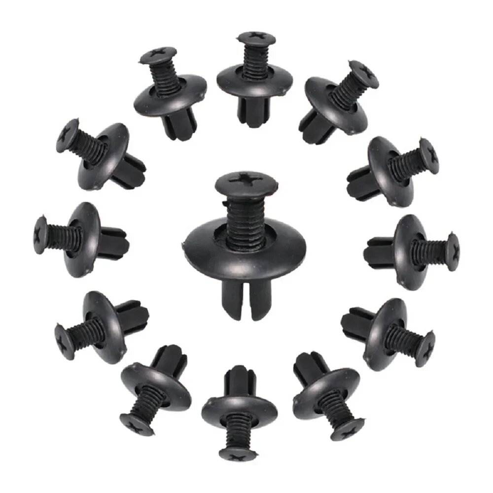 100/50/10 шт, пластиковые заклепки 8 мм, 10pcs(only 10)