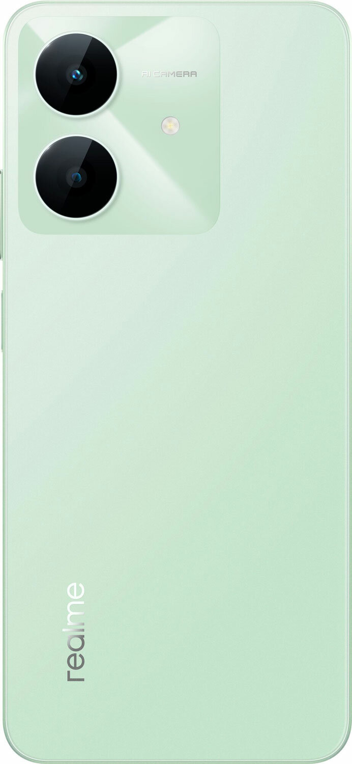 Смартфон Realme Note 60x RMX3938 64Gb 3Gb зеленый — фото 1