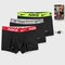 black red grey green