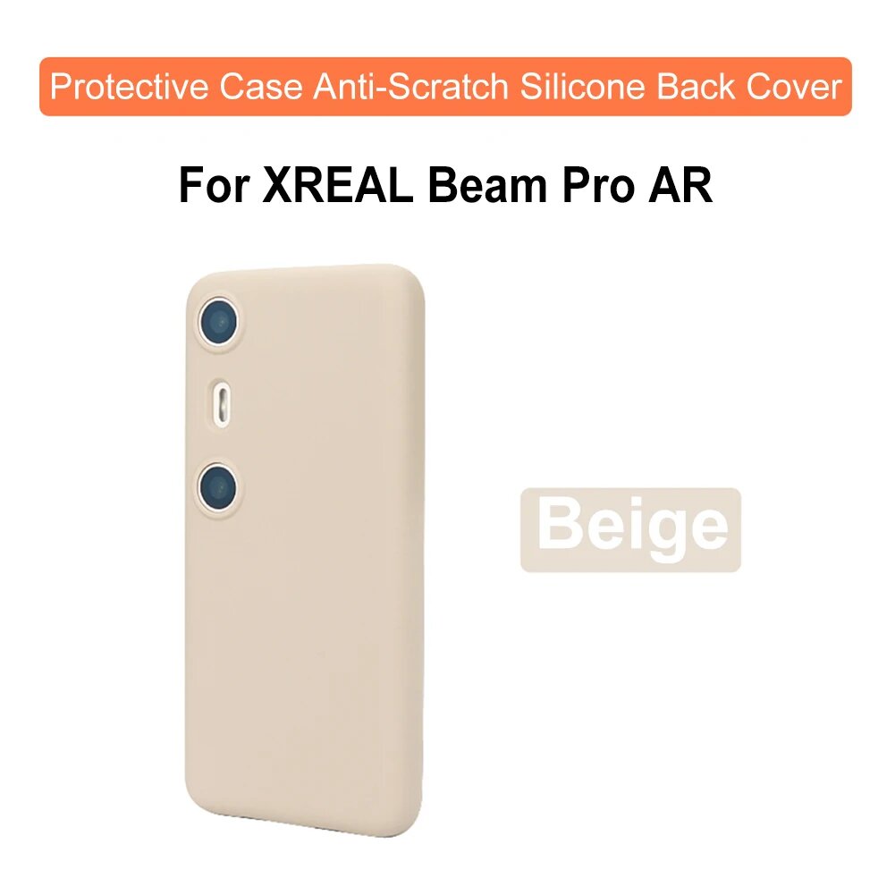 Силиконовый чехол для XREAL Beam Pro AR, бежевый