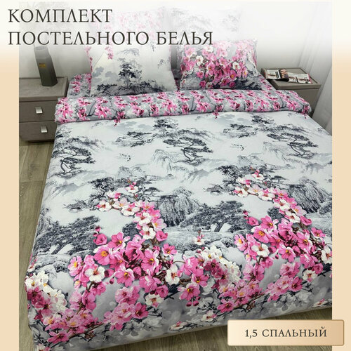 Постельное белье SOANA 15 спальное из бязи с хлопком подарочная упаковка гипоаллергенное 2520₽