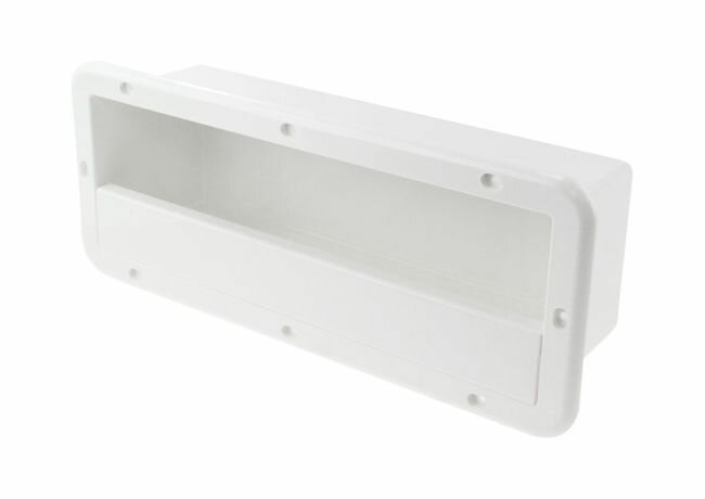 Ящик для хранения мелочей CAN-SB пластик 420x170x100 мм белый