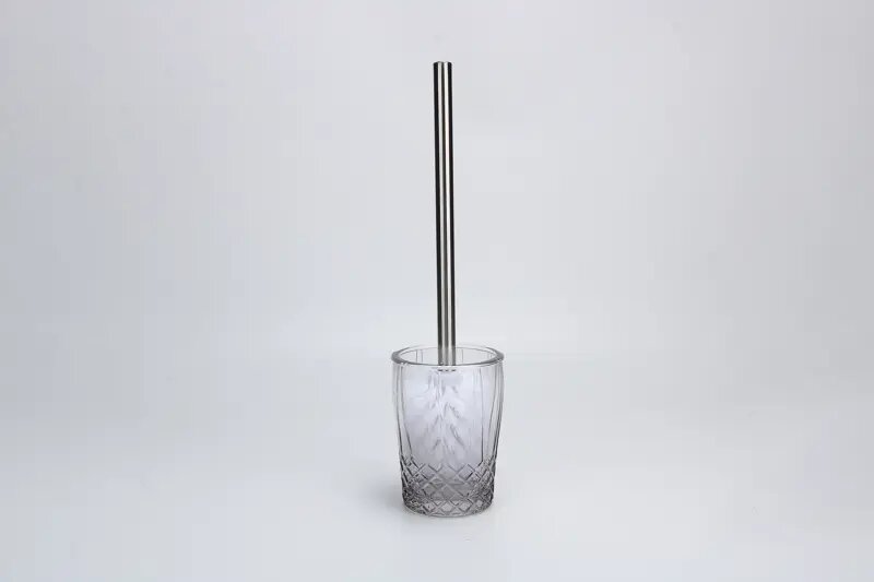 Ёршик для унитаза Proffi Home Gray Crystal стекло цвет серый