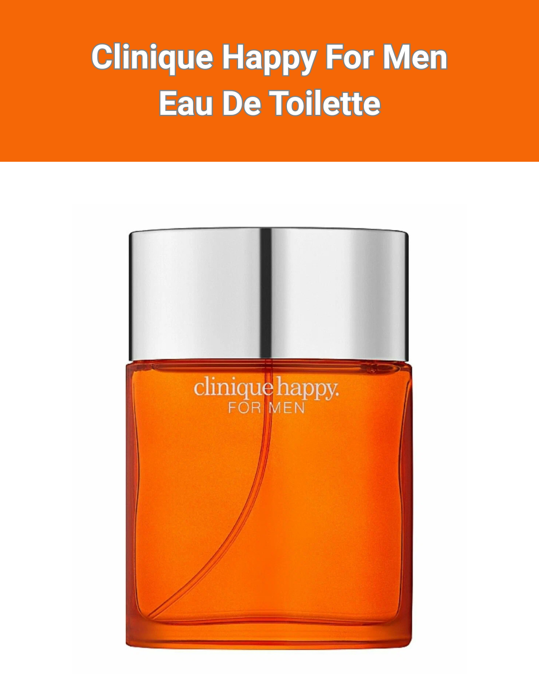 Clinique Happy For Men Eau De Toilette 100 ml - Парфюм для мужчин