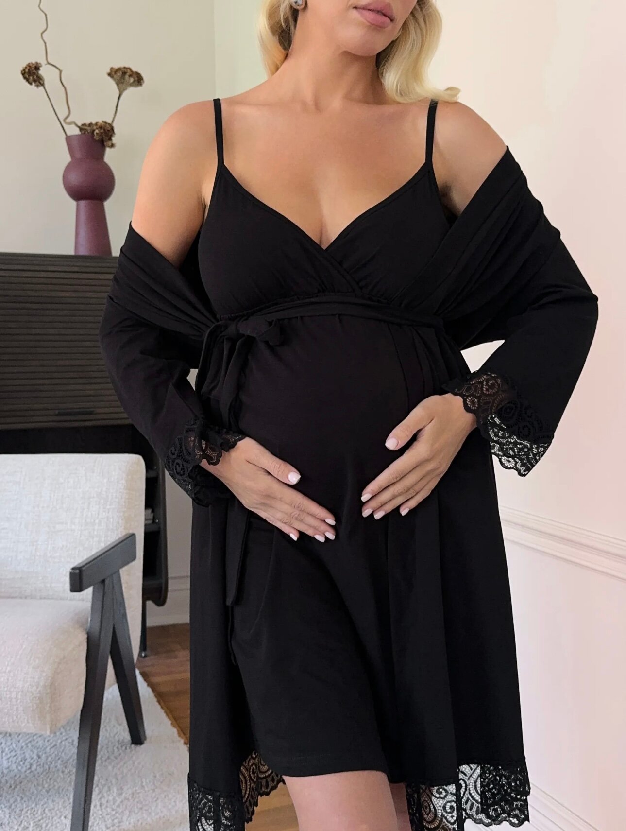 Халат для кормящих мам