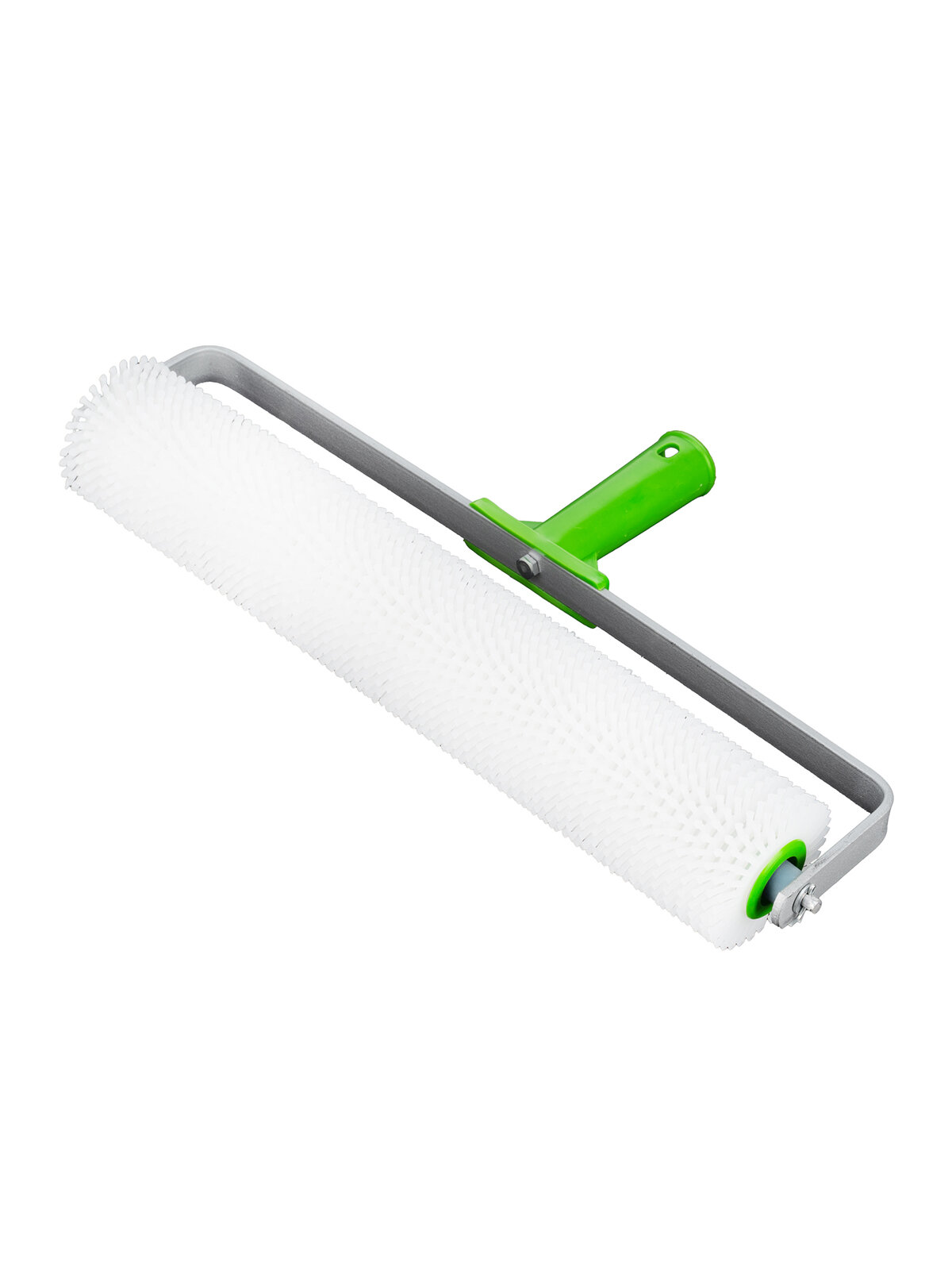 Игольчатый валик для наливных полов Сибртех 400 мм длина иголок 13 мм металлический стержень 81103