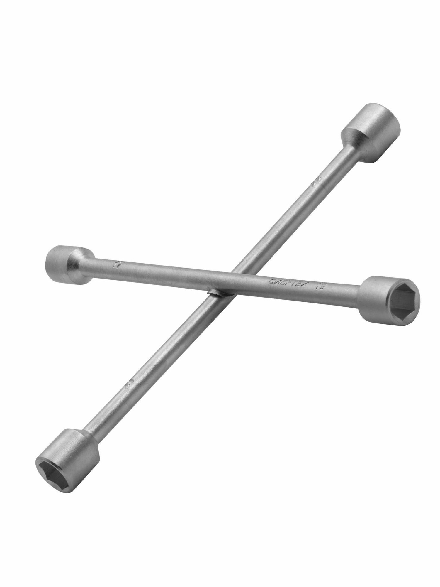 Ключ-крест баллонный 17 х 19 х 21 х 22 мм толщина 14 мм Сибртех 14257