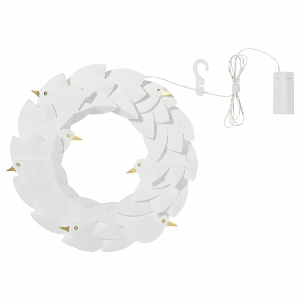 IKEA Каркасная светодиодная фигура Свеча 19 см, практичный товар для повседневного использования дома