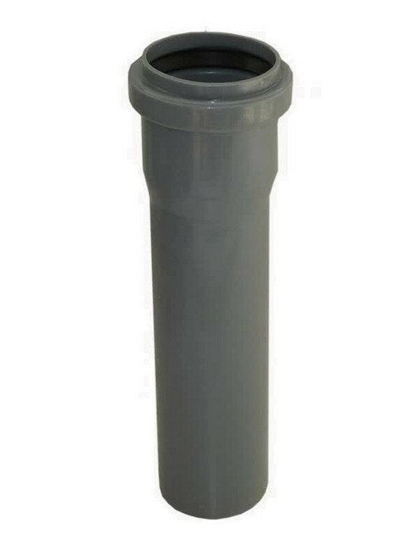 Труба для внутренней канализации FORA TRD0000024764 50x1.5х1000 мм полипропилен серая
