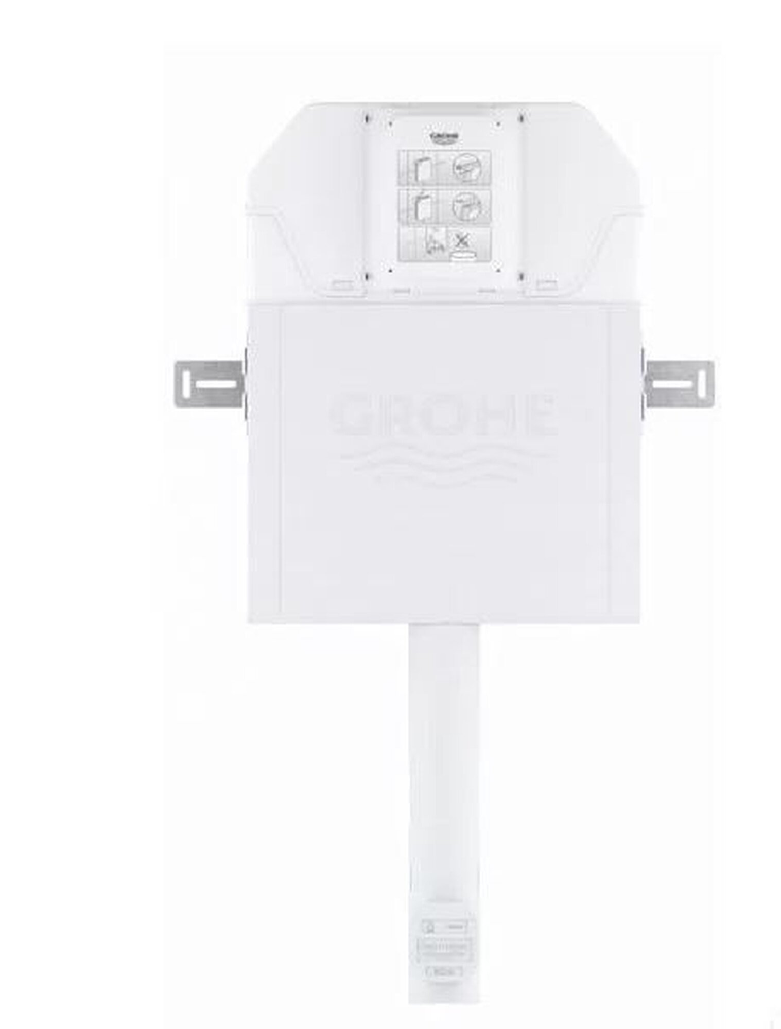Бачок Grohe 39682000 скрытого монтажа цвет белый пластиковый