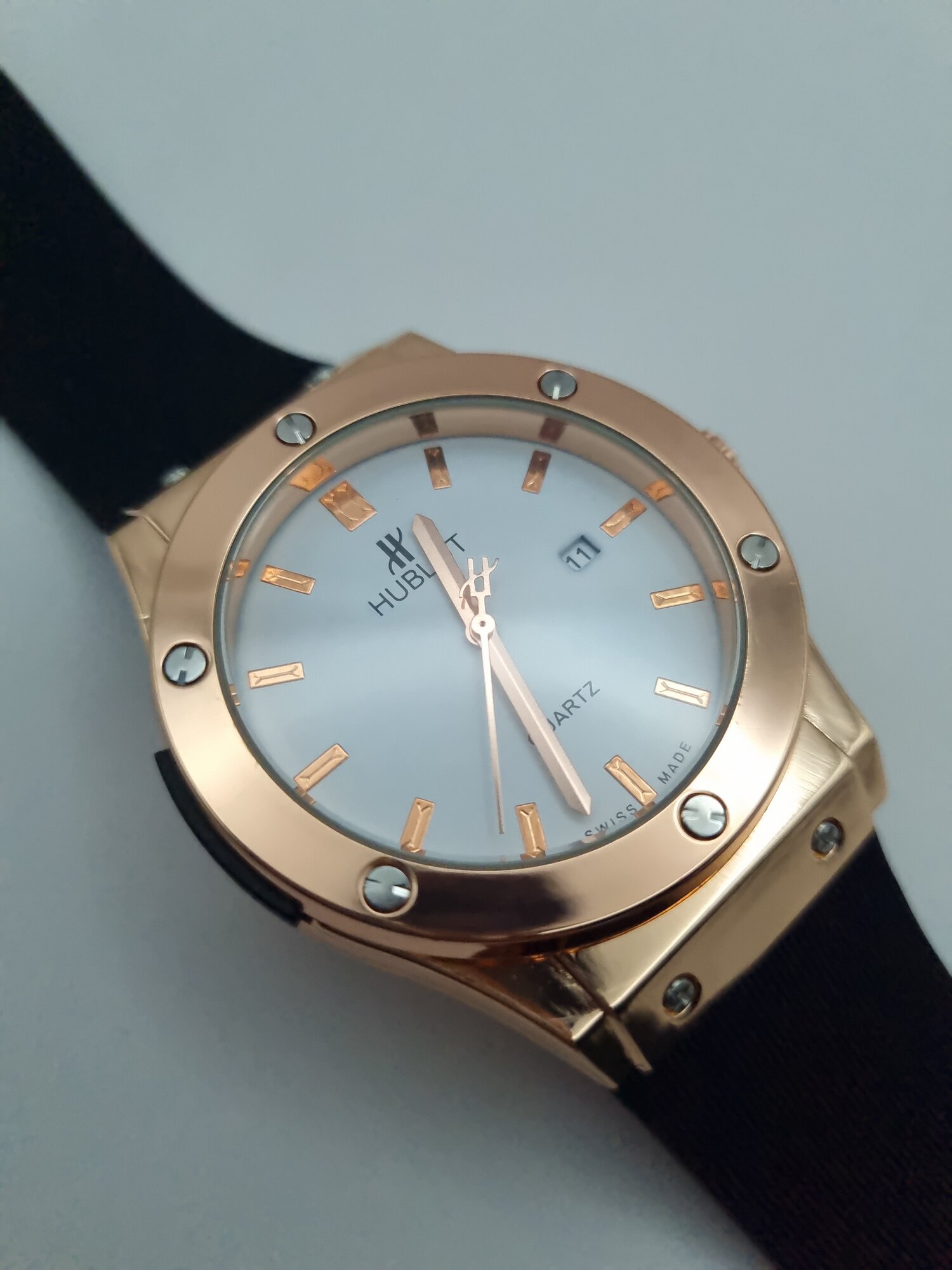 Наручные часы Hublot, черный — фото 1