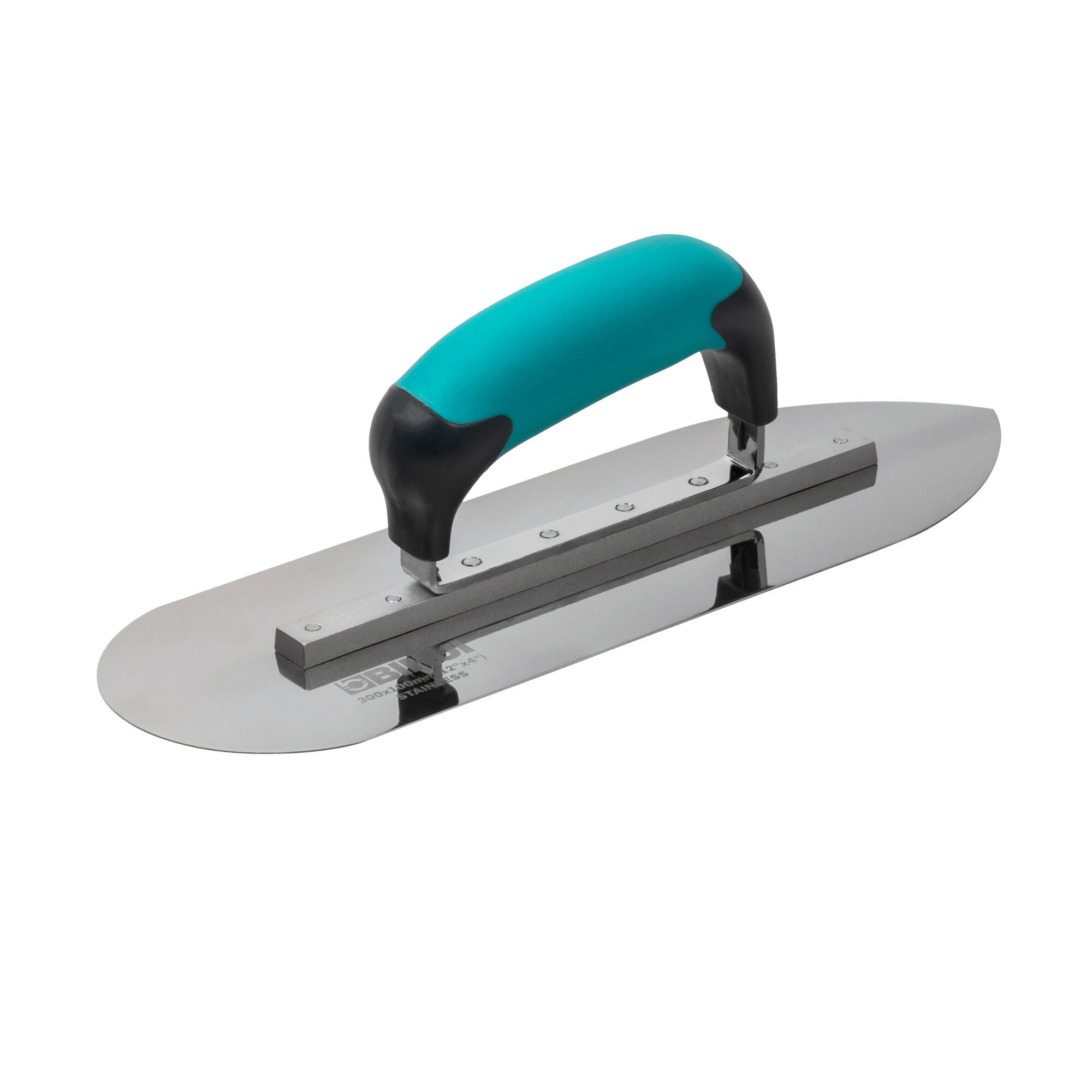 Гладилка для стяжки BIHUI 300х100мм, нержавеющая сталь, арт. FTPT300 — фото 1